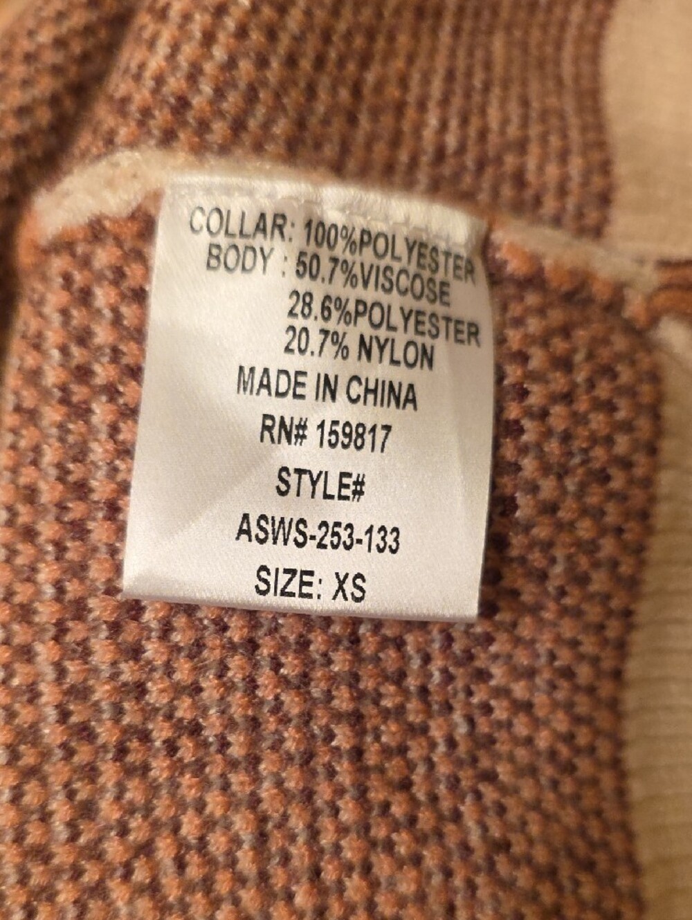 Altar'd State Carina Western Horse Cardigan Jacket. NWOT - Picture 9 of 10